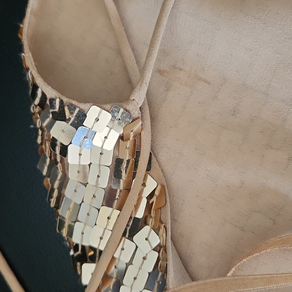 Gold sequin crop top - Picture 6 of 6